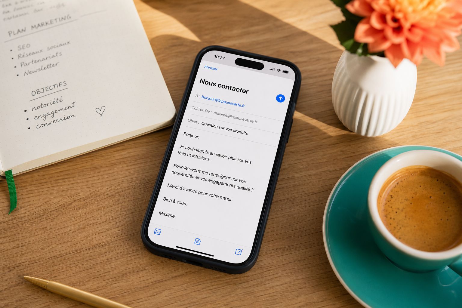 Contacter l'agence de marketing digital MarketMe95 par email ou téléphone