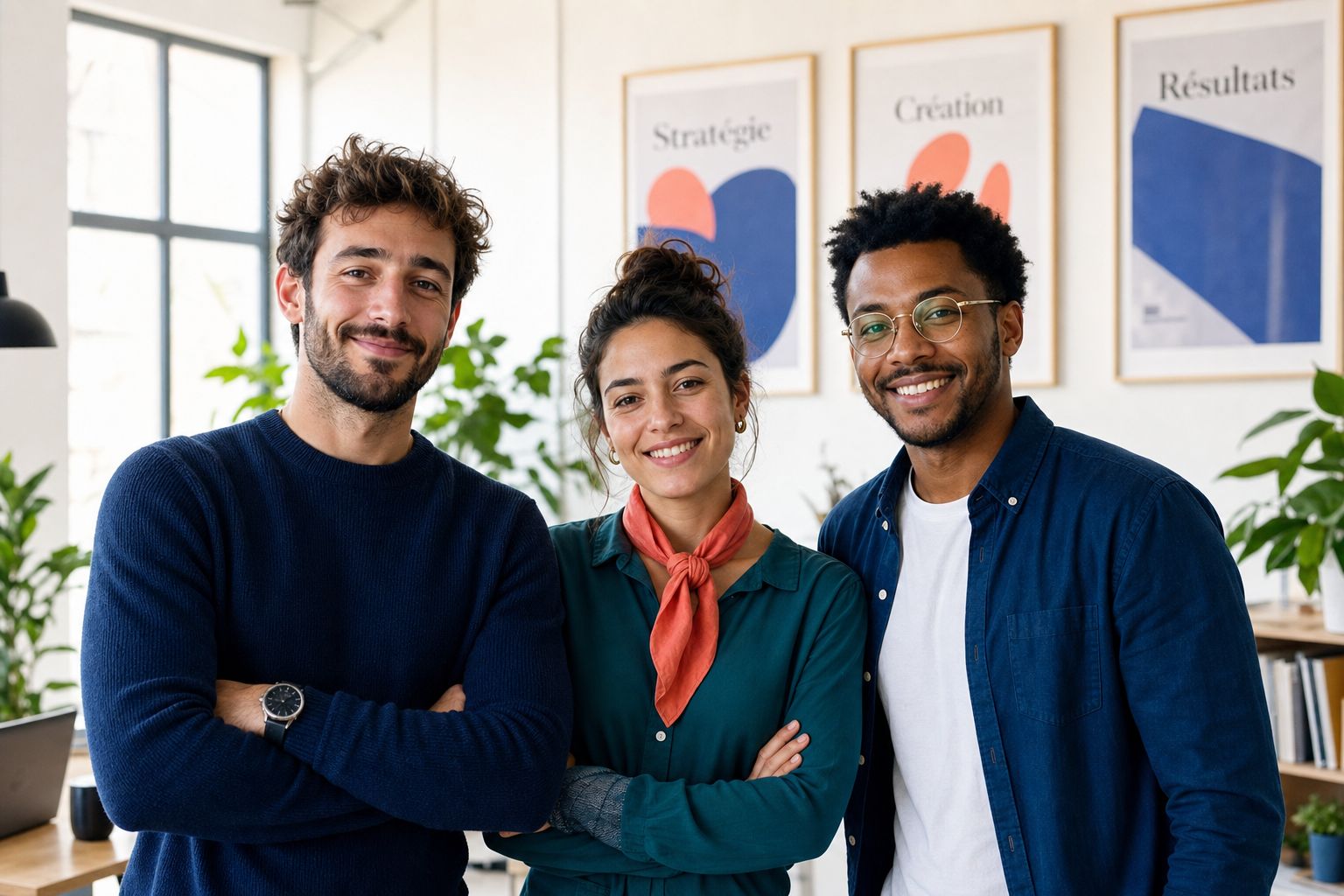 L'équipe de l'agence de marketing digital MarketMe95 en Val-d'Oise
